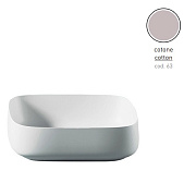 Раковина накладная ArtCeram Cognac COL008 63 00 55х35см