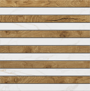 Керамическая мозаика ESTIMA Supreme Mosaic/SM02_NS/SI04_NS/30x30x10/Fascia Walnut 30х30см 0,09кв.м.
