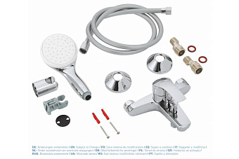 Смеситель для ванны GROHE Eurosmart New 3330220A хром