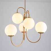 Люстра потолочная ImperiumLOFT Gooseneck Pelle 123402-22 360Вт 6 лампочек E27