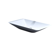 Раковина накладная SALINI CALLISTA 1101107GRH S-Sense глянцевая 57,5х35см