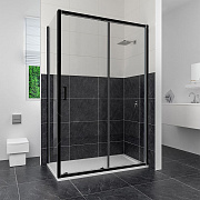 Угловое ограждение RGW Classic 32094892-014 CL-48B 185х90см стекло прозрачное