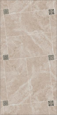 Вставка KERAMA MARAZZI Парнас HGD\C170\SG1550L серый лапп 9,5х9,5см 0,009кв.м.