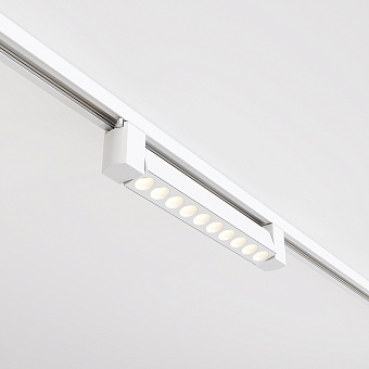Трековый светильник Maytoni Points Rot TR010-1-10W3K-M-W 10Вт LED белый для однофазного трека