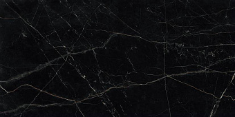 Лаппатированный керамогранит Atlas Concord Италия Marvel Dream AORV Black Atlantis Lappato 75х150см 1,125кв.м.