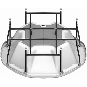 Ванна акриловая RADOMIR Fra Grande Фарнезе 4-01-0-0-1-426 190х190см встраиваемая