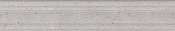Бордюр KERAMA MARAZZI РИККАРДИ BLF010R серый светлый матовый структура обрезной 40х7,3см 0,35кв.м.