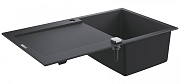 Мойка кухонная GROHE K500 31644AP0 86х50см чёрный матовый