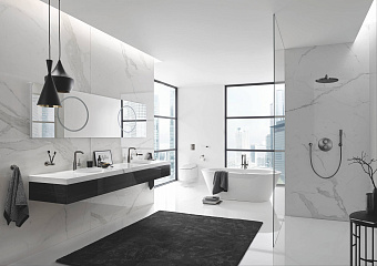 Дозатор GROHE Essentials 40394AL1 Тёмный графит