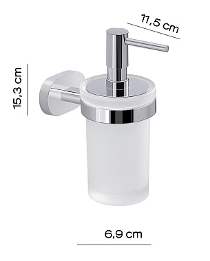 Дозатор Gedy Bernina BE81(13) хром