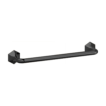Полотенцедержатель Cisal Cherie CE0901012P чёрный (матовый) 45см