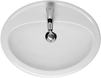 Раковина встраиваемая сверху CERSANIT CALLA S-UM-Cl/1-w 53,5х41см