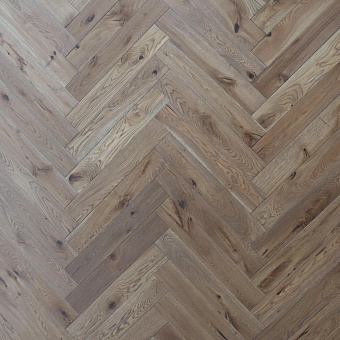 Паркетная доска Polarwood Herringbone дуб IBERIAN 1019CDHB8IBER124 600х100х14мм 1,08кв.м-полосная
