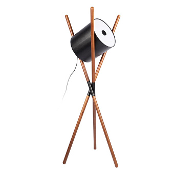 Торшер на треноге Loft It Bobbin 10245F Black 40Вт E27