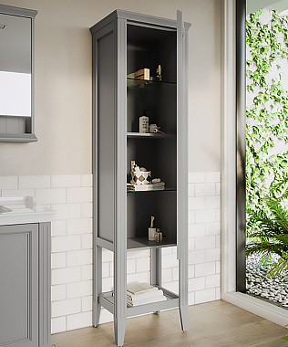 Пенал подвесной VITRA Valarte 62241 40х54х197см серый