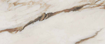 Полированный керамогранит ABK Sensi Signoria PF60008839 Calacatta Vena Oro Lux R 280х120см 3,316кв.м.