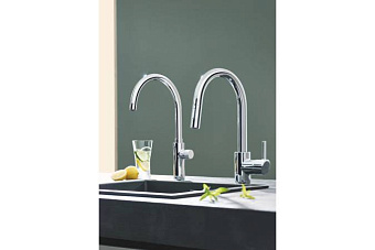 Смеситель для кухни GROHE Blue 30387000 высокий излив хром