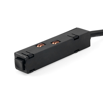Коннектор Elektrostandard a057214 85099/00 чёрный для однофазного трека