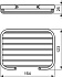 Полка в ванную прямоугольная IDEAL STANDARD CONNECT A9158AA 1-ярусная 2,6х16,39см хром