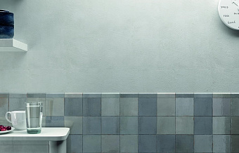 Настенная плитка WOW Mestisaje 111343 Mestizaje Zellige Grey 12,5х12,5см 0,422кв.м. глянцевая