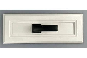 Дверная ручка нажимная MORELLI LUXURY SPACE-SQ NERO чёрный