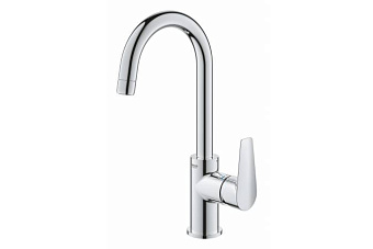 Смеситель для раковины GROHE BauEdge 23760001 хром