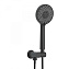 Душевая система BERGES NARDIS 3R BLACK 71008 чёрный матовый