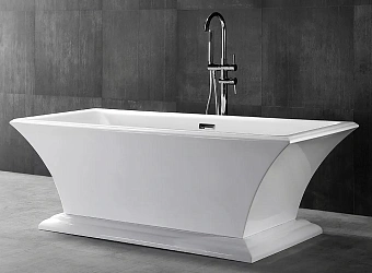 Ванна акриловая Abber AB9238 170х80см отдельностоящая