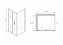 Угловое ограждение Abber Sonnenstrand AG07120-S80 195х80см стекло прозрачное