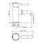 Смеситель для раковины WASSERKRAFT Wern 4200 4205 никель
