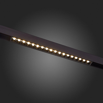 Магнитный трековый светильник ST Luce SEIDE ST361.446.18 18Вт LED чёрный