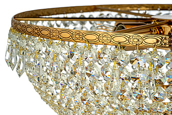 Люстра хрустальная Arti Lampadari Nonna Nonna E 1.3.50.505 G 360Вт 6 лампочек E27