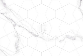 Декор Global Tile Vega GT V9VG3205TG белый 27х40см 0,864кв.м.