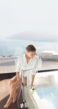 Смеситель для ванны GROHE Allure Brilliant 23119000 хром