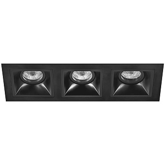 Светильник точечный встраиваемый Lightstar Domino D537070707 50Вт GU5.3