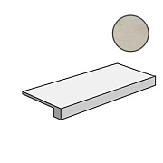 Плитка для ступеней Atlas Concord Италия Boost AN70 White Scalino 33х120см 0,396кв.м. неполированная