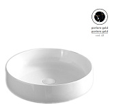 Раковина накладная ArtCeram Cognac COL002 48 00 48х48см