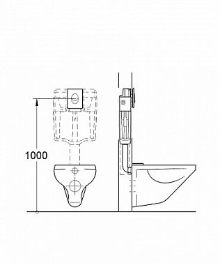 Панель смыва GROHE Skate Air 38505P00 хром