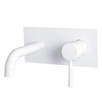 Смеситель для раковины Maxonor SUPERIOR PL7287-8 белоснежный