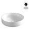 Раковина накладная ArtCeram Cognac COL002 48 00 48х48см