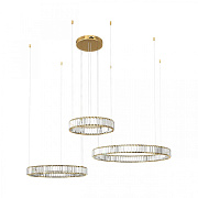 Светильник подвесной Loft It Crystal ring 10135/3 Gold 387Вт LED