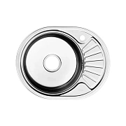 Мойка кухонная IDDIS Suno SUN60PLi77 60х47см сталь