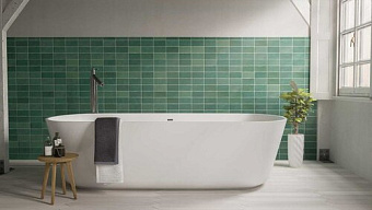 Бордюр WOW Fez 117232 Bullnose Emerald Matt 3,5х12,5см 0,175кв.м.