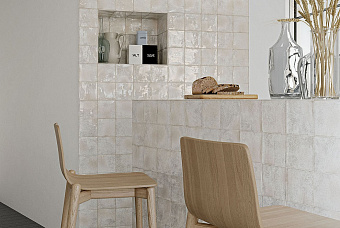 Настенная плитка WOW Enso 120851 Karui Ivory 12,5х12,5см 0,556кв.м. глянцевая