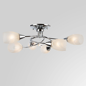 Люстра потолочная Eurosvet Virginia 2275/6 хром 60Вт 6 лампочек E27