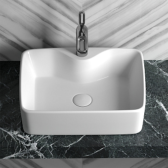 Раковина накладная Ceramica Nova ELEMENT CN6033 48х37см