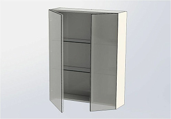 Шкаф зеркальный AQUANET Нью-Йорк 203952 20х70х87,3см с подсветкой