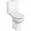 Унитаз напольный VITRA S10 9822B003-7204 безободковый с микролифтом