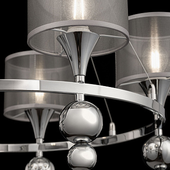 Люстра подвесная Freya Lauren FR5093PL-08CH 40Вт 8 лампочек E14