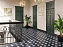 Вставка KERAMA MARAZZI Вилла Юпитера STG\A432\1267H белый/серый 9,9х9,9см 0,294кв.м.